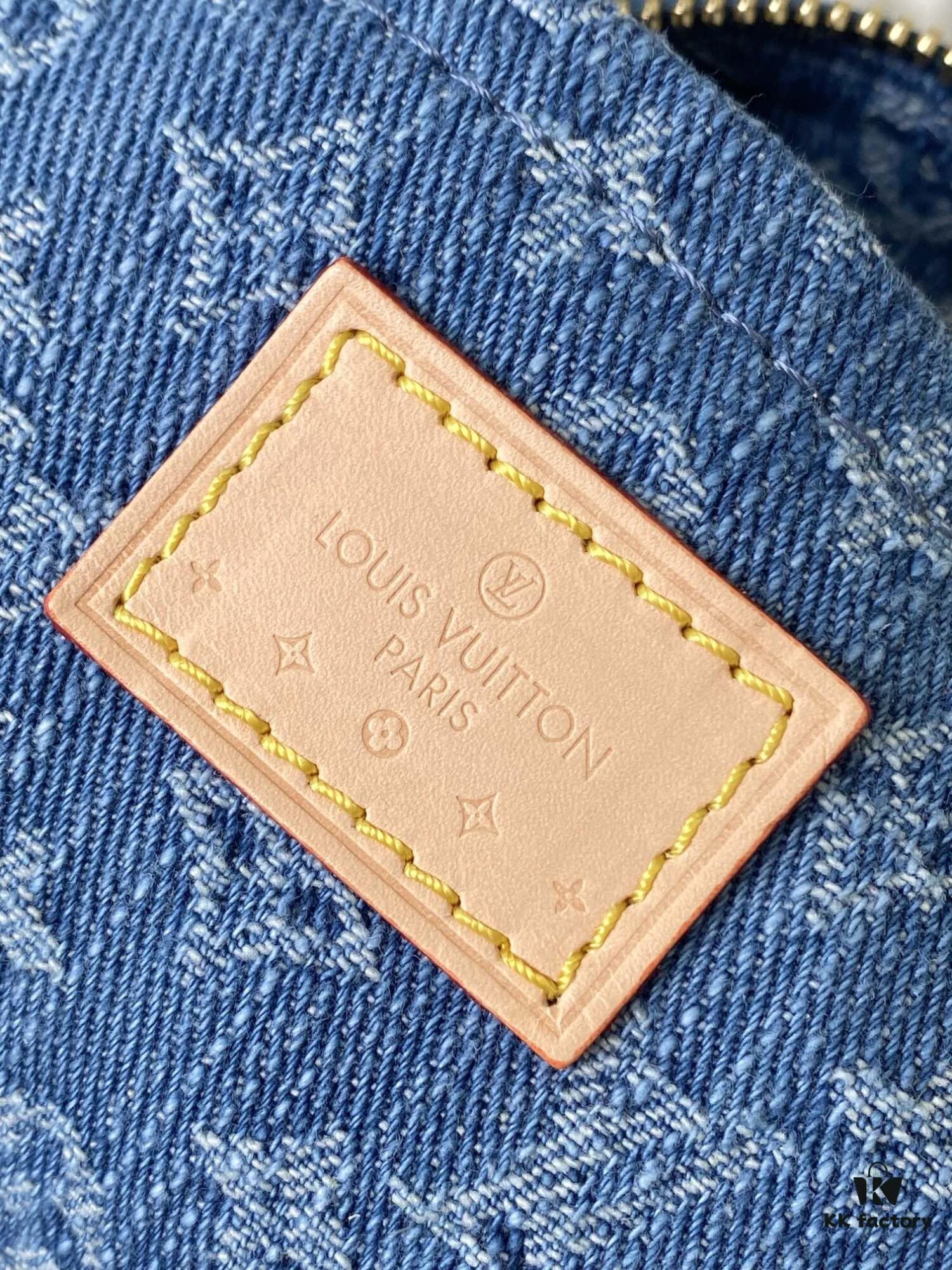 6930883b6e68136f4d9a88ca Exclusive Real Photo from Haiyuan Order - M46856 Denim Fabric Premium Quality M46828 Vintage LV Monogram 2024 New Arrival Cowhorn Strap Adjustable Pea Bag with Extra Pendant Mini Bag