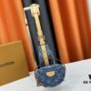 693088436e68136f4d9a88dd Upgraded Original M46856 Denim High-Grade Quality M46828 Vintage LV Monogram New 2024 Style Horn Shoulder Strap Adjustable Pea Bag with Extra Pendant Mini Bag Waist and Enhanced Design