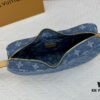 693088476e68136f4d9a88e3 Upgraded Original M46856 Denim High-Grade Quality M46828 Vintage LV Monogram New 2024 Style Horn Shoulder Strap Adjustable Pea Bag with Extra Pendant Mini Bag Waist and Enhanced Design