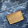 693088486e68136f4d9a88e4 Upgraded Original M46856 Denim High-Grade Quality M46828 Vintage LV Monogram New 2024 Style Horn Shoulder Strap Adjustable Pea Bag with Extra Pendant Mini Bag Waist and Enhanced Design