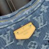 693088496e68136f4d9a88e7 Upgraded Original M46856 Denim High-Grade Quality M46828 Vintage LV Monogram New 2024 Style Horn Shoulder Strap Adjustable Pea Bag with Extra Pendant Mini Bag Waist and Enhanced Design