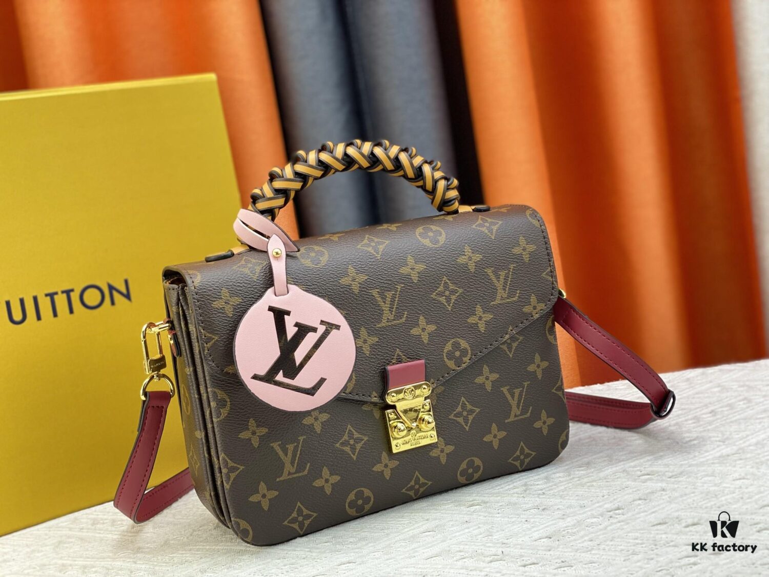 693088a96e68136f4d9a89ce Upgraded Original M40780 POCHETTE METIS Handbag M44668 Claret M45152 White M43984 Orange Messenger Bag