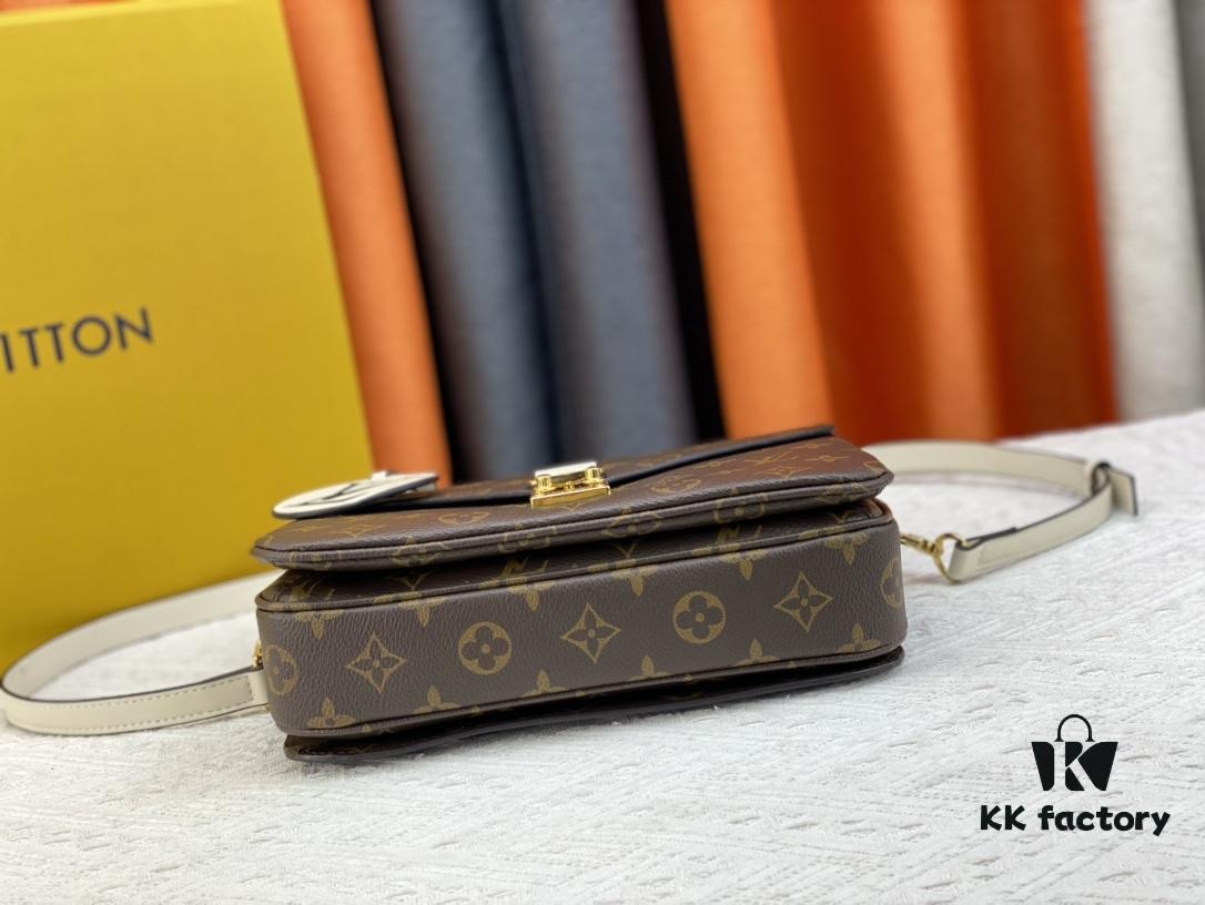 693088ae6e68136f4d9a89da Upgraded Original M40780 POCHETTE METIS Handbag M44668 Burgundy M45152 White M43984 Orange Messenger Bag