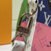 693088b26e68136f4d9a89e4 Keepall Bandoulière 45 Travel Bag in Monogram Coated Canvas with Cowhide Leather
