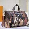 693088b46e68136f4d9a89e8 LV Portrait Collection Keepall Bandoulière 55 Travel Bag