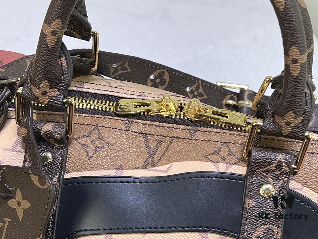 693088b56e68136f4d9a89eb LV Portrait Collection Keepall Bandoulière 55 Travel Bag