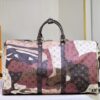 693088b76e68136f4d9a89ec LV Portrait Collection Keepall Bandoulière 55 Travel Bag