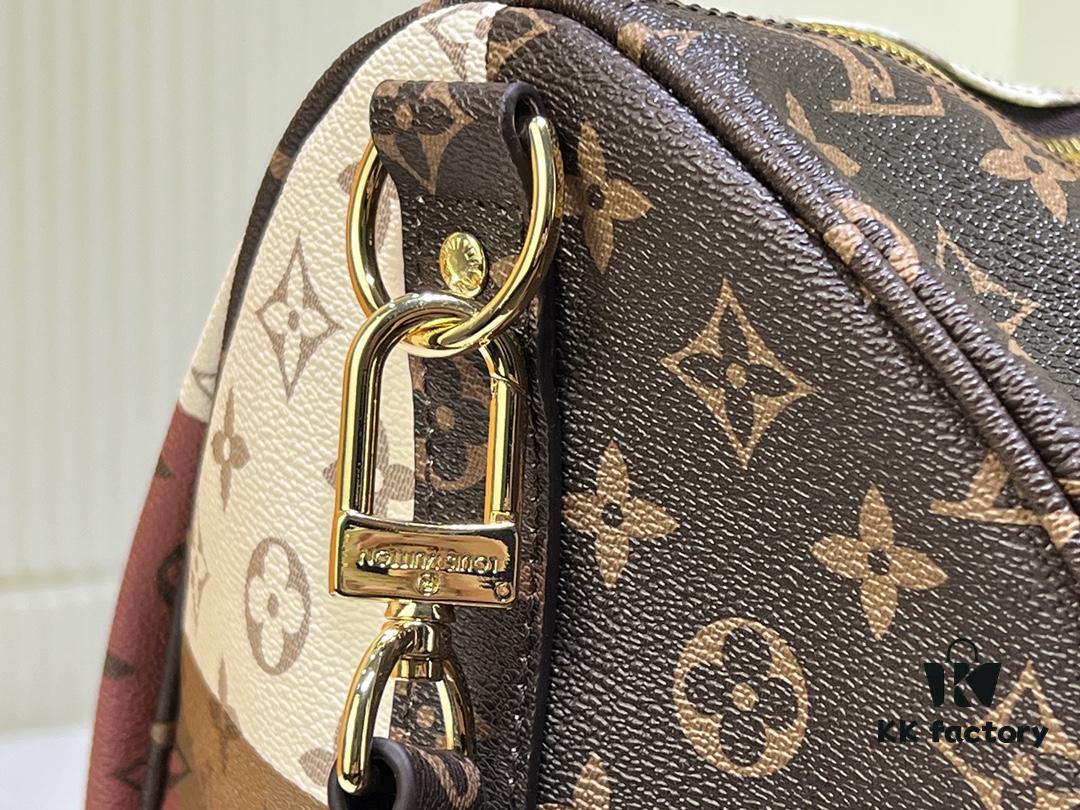 693088bc6e68136f4d9a89fa LV Portrait Collection Keepall Bandoulière 55 Travel Bag