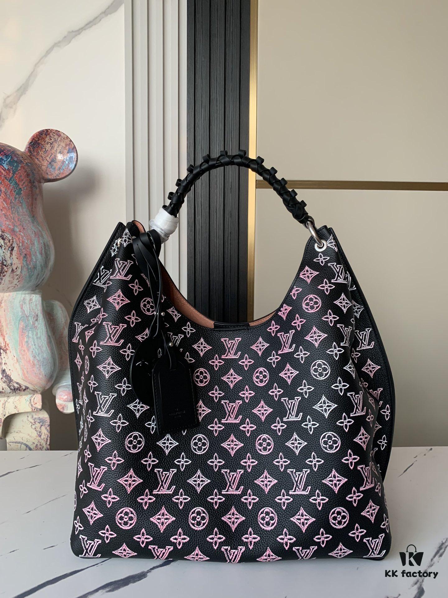 693088d66e68136f4d9a8a2f Top Quality Original Order Exclusive Real Shot M53188 M21299 Black and White Printed Handbag