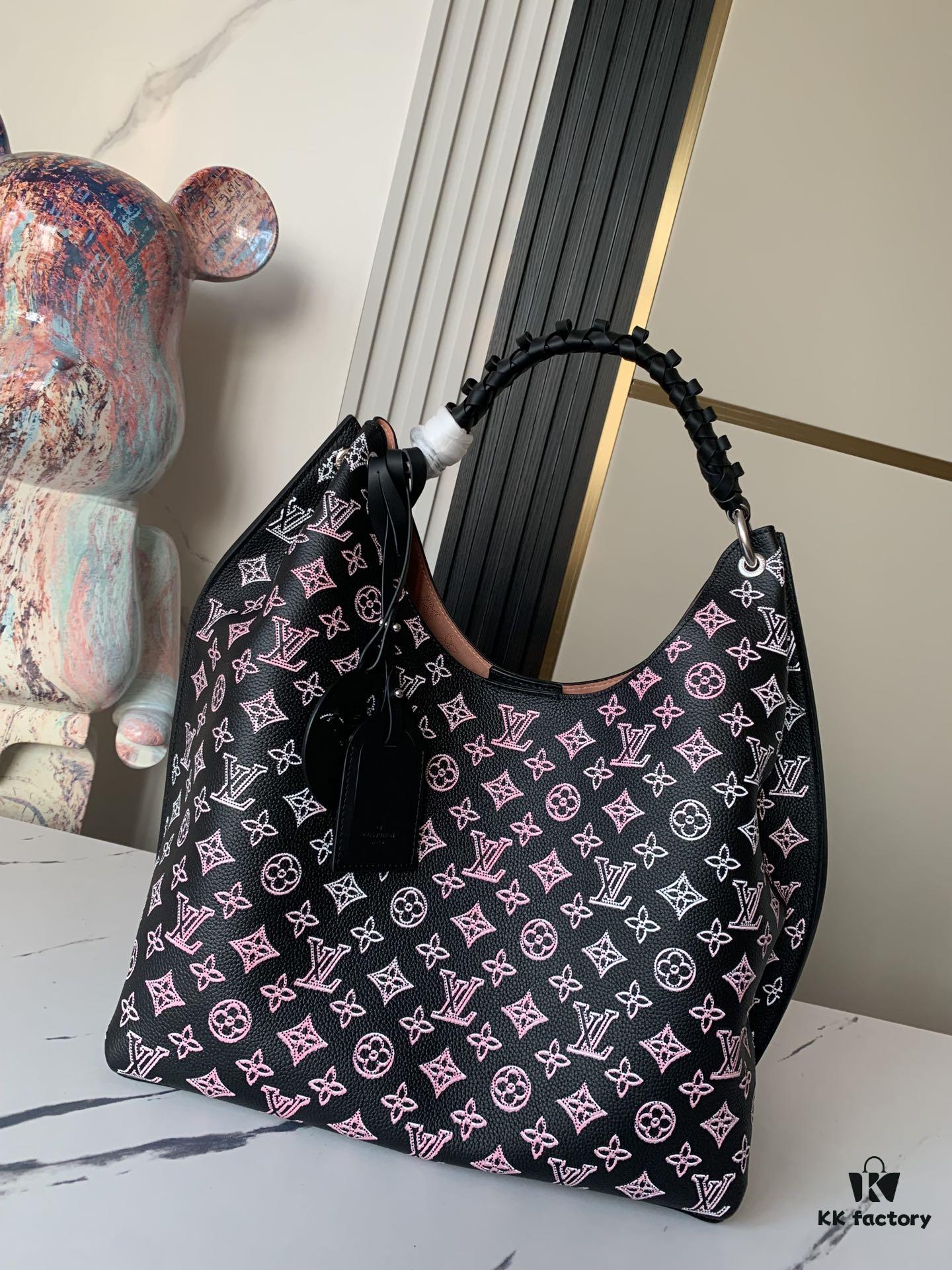 693088d86e68136f4d9a8a30 Top Quality Original Order Exclusive Real Shot M53188 M21299 Black and White Printed Handbag