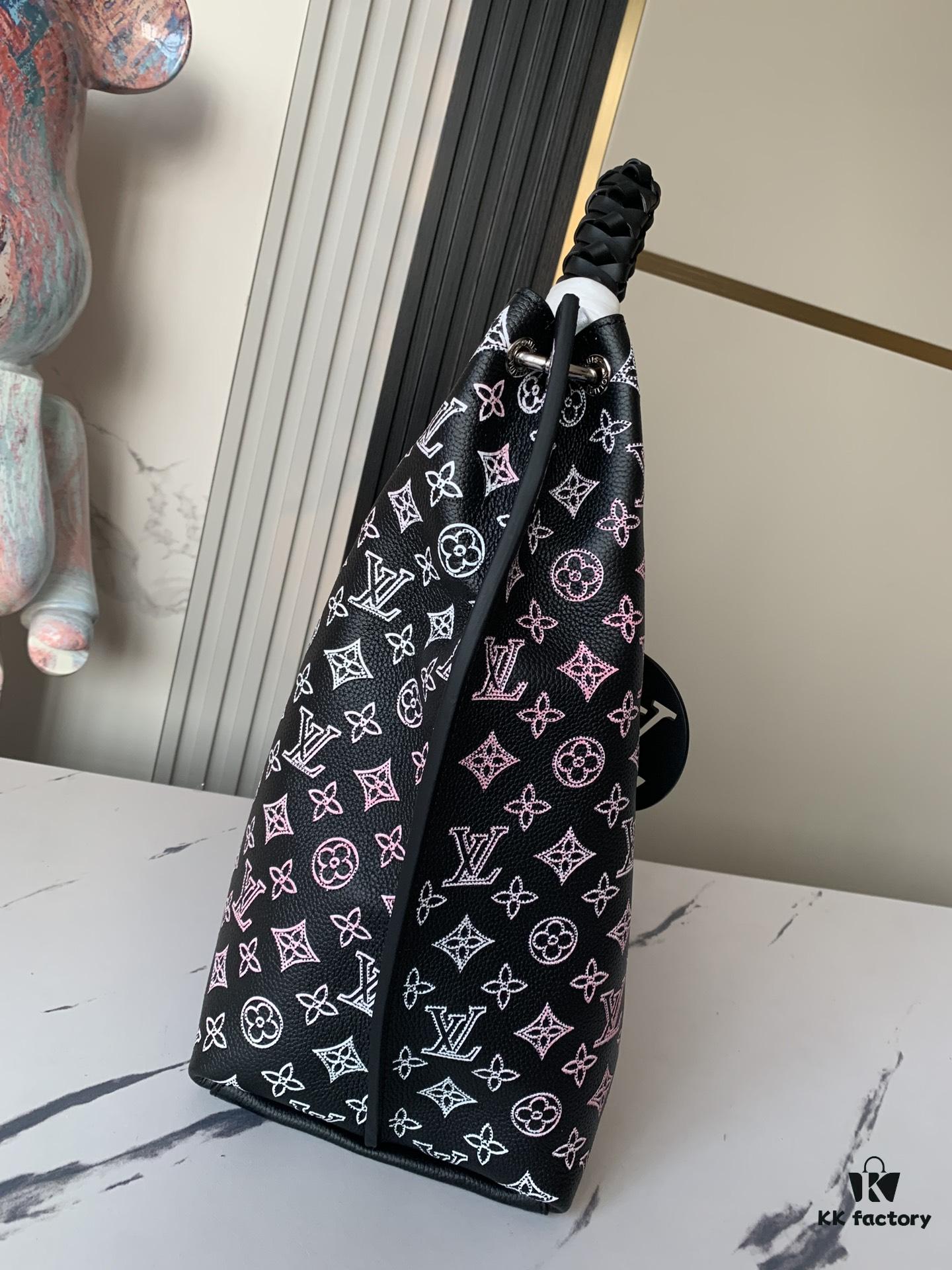693088d96e68136f4d9a8a31 Top Quality Original Order Exclusive Real Shot M53188 M21299 Black and White Printed Handbag