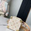 693088e06e68136f4d9a8a3f Top-tier Original Duplicate, Exclusive Real Photos M83227 White Color M82885 Mini Bucket Bag 'Shao Mai' Series Online Only Handbag M82885 Yellow Flower