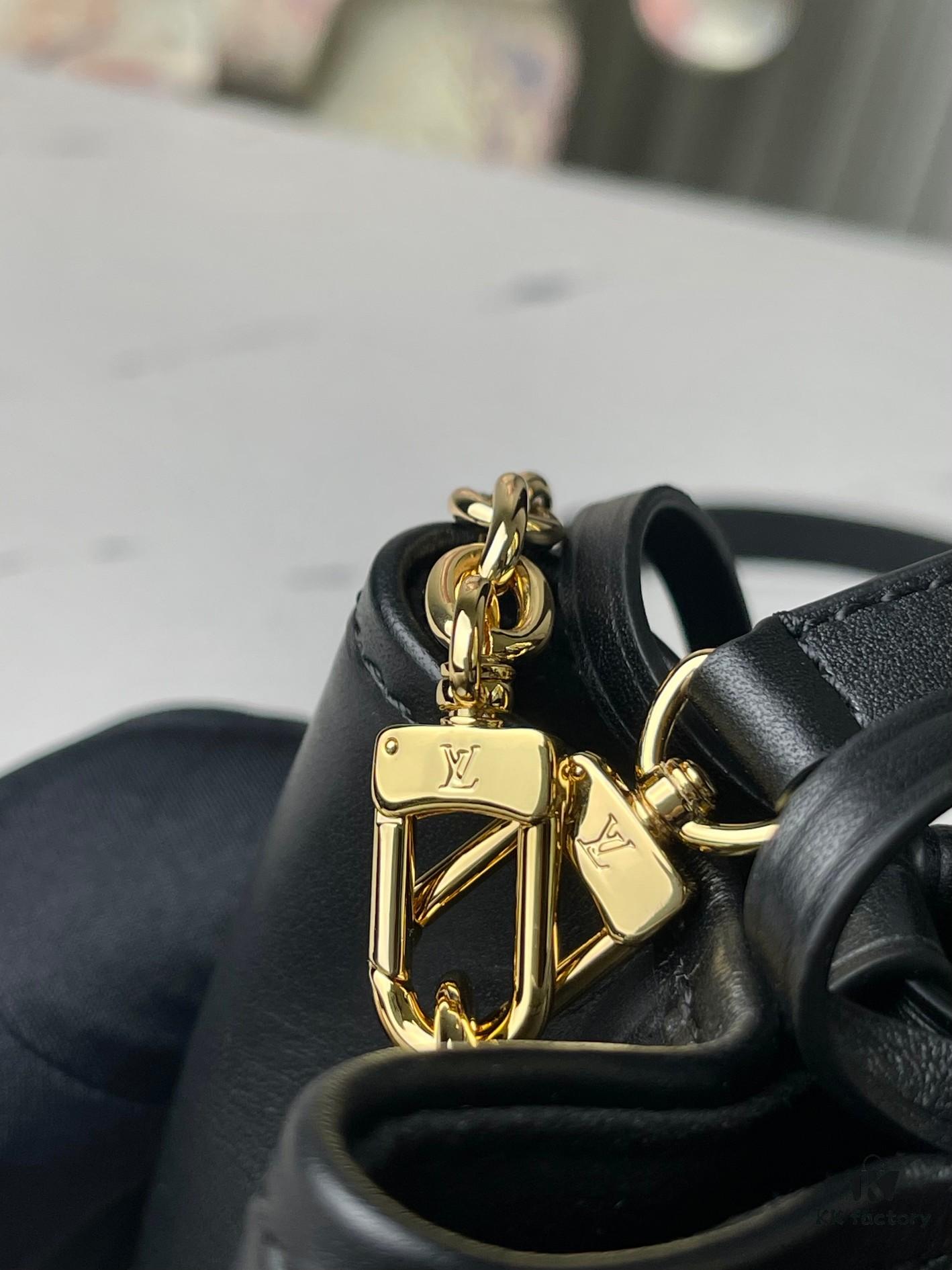 693088e36e68136f4d9a8a44 Top Quality Original Order Exclusive Real Shot M82886 M82885 Black Full Leather Mini Bucket Bag Bamyang Bag Series Zjs jh Online Only Handbag