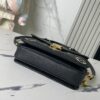 693088f26e68136f4d9a8a61 Top Quality Original Order Exclusive Real Shot M46596 Black Silkscreen Full Leather Messenger Bag Series Small East West Métis Handbag