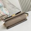 693088f76e68136f4d9a8a68 Top Quality Original Order Exclusive Real Shot M23081 Beige Screen Printed Full Leather Messenger Bag Series Small East West Métis Handbag