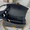 693088fe6e68136f4d9a8a73 Top-Quality Original Order Exclusive Real Photo M46595 Black Full Leather Messenger Bag Series Small East West Métis Handbag