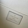 693089046e68136f4d9a8a7e Top Quality Original Order Exclusive Real Shot M22942 Beige Full Leather Messenger Bag Series Small East West Métis Handbag