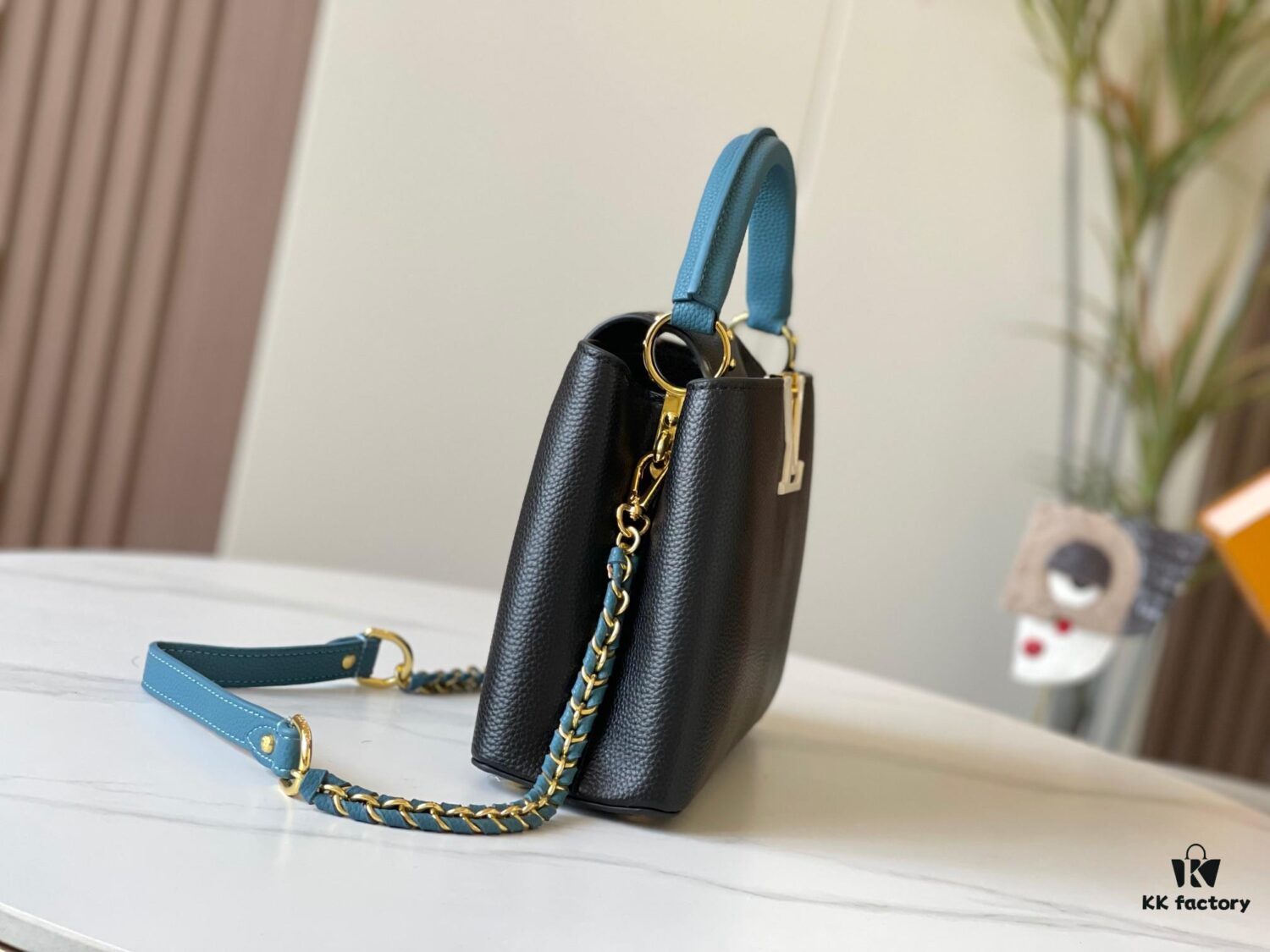 6930890a6e68136f4d9a8a88 Exclusive On-Site Photo - Factory Direct M59512 M59653 Capucines BB Handbag in Taurillon Leather