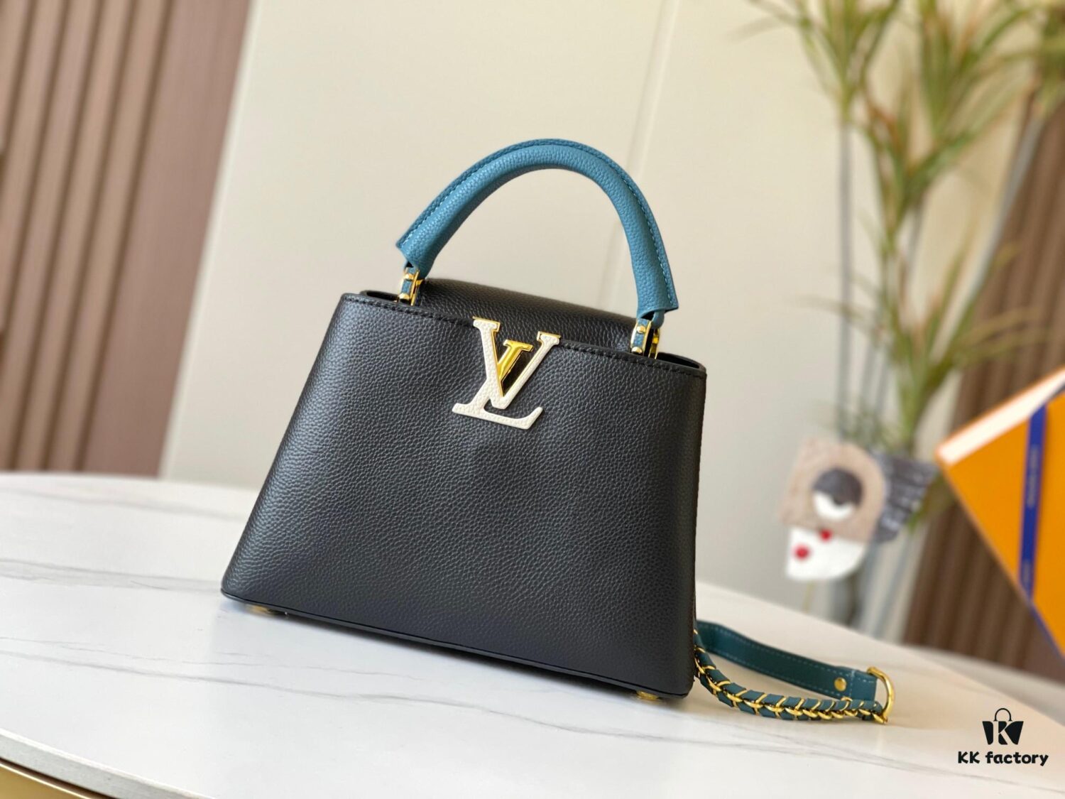 6930890a6e68136f4d9a8a89 Exclusive On-Site Photo - Factory Direct M59512 M59653 Capucines BB Handbag in Taurillon Leather