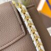 693089146e68136f4d9a8a98 Exclusive On-Site Photo - Factory Outlet M59512 m59653 Capucines BB Handbag in Taurillon Leather