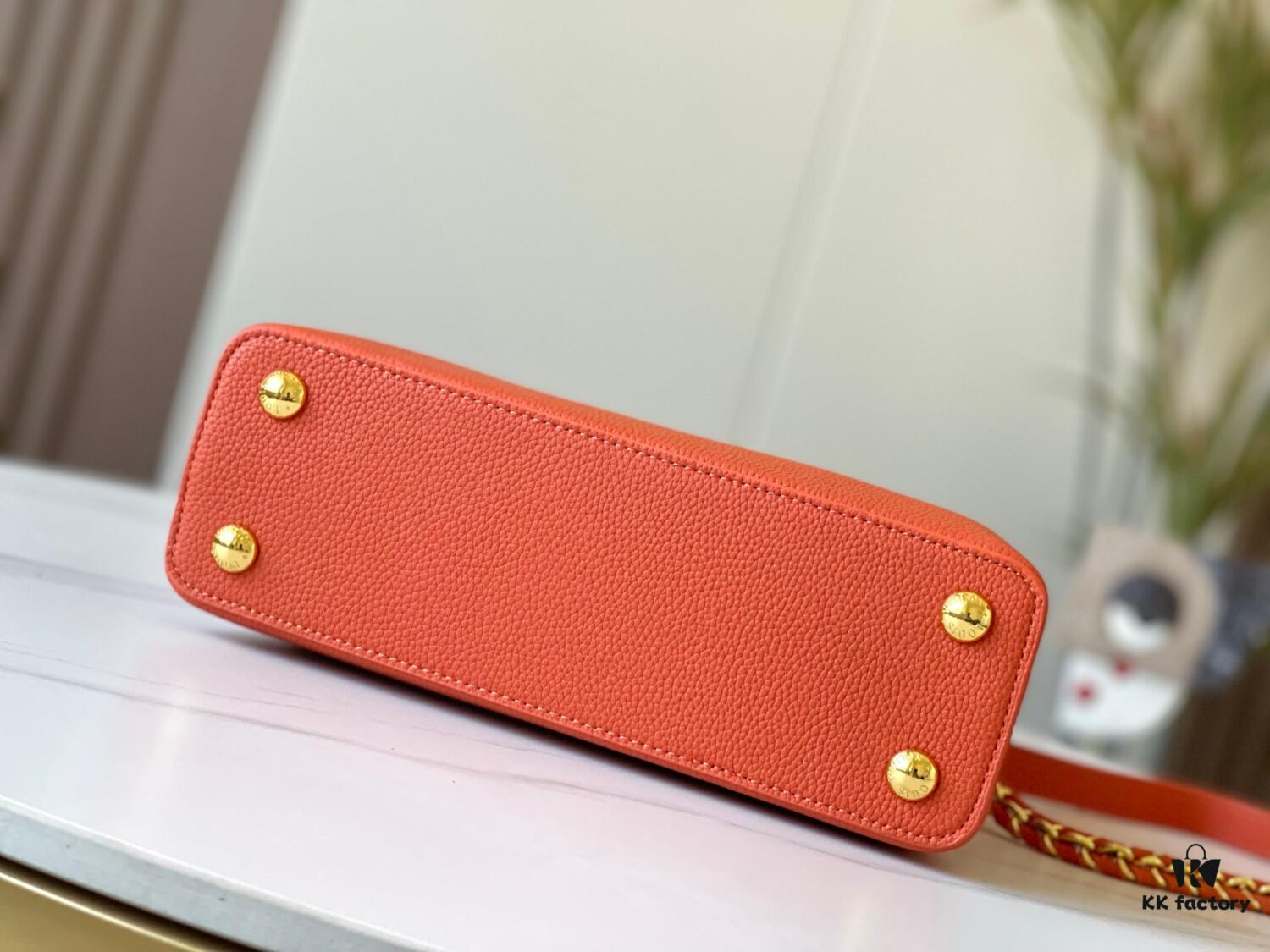 6930891a6e68136f4d9a8aa3 Exclusive On-Site Photo - Factory Outbound M59512 m59653 Capucines BB Handbag in Taurillon Leather