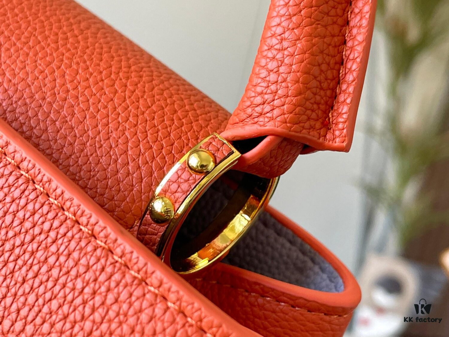 6930891f6e68136f4d9a8aa7 Exclusive On-Site Photo - Factory Outbound M59512 m59653 Capucines BB Handbag in Taurillon Leather