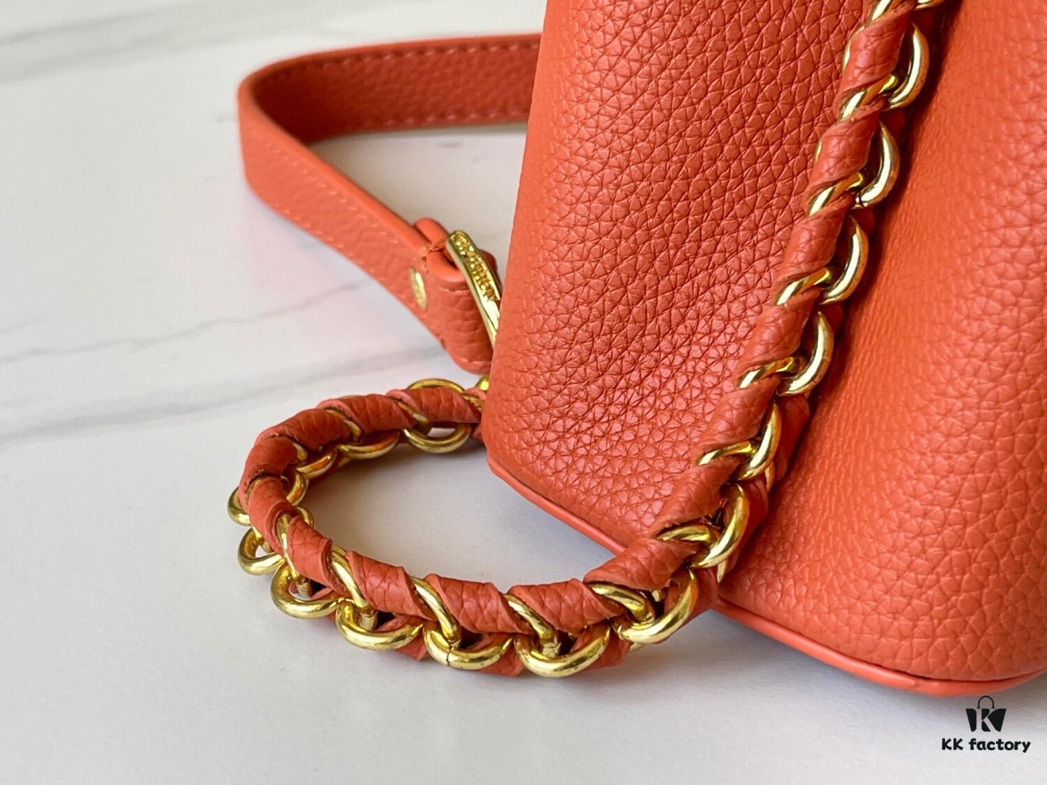 6930891f6e68136f4d9a8aa9 Exclusive On-Site Photo - Factory Outbound M59512 m59653 Capucines BB Handbag in Taurillon Leather