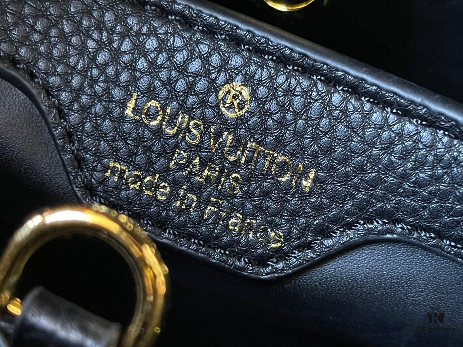 693089266e68136f4d9a8ab8 Upgraded Version M59209 Black Medium Capucines Handbag