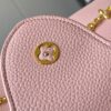 693089306e68136f4d9a8ac5 Upgraded M59209 Pink Capucines Medium Handbag