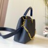 693089366e68136f4d9a8ad2 Upgraded M59209 Blue Capucines Medium Handbag