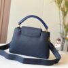 693089376e68136f4d9a8ad3 Upgraded M59209 Blue Capucines Medium Handbag