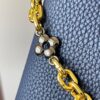 693089386e68136f4d9a8ad5 Upgraded M59209 Blue Capucines Medium Handbag