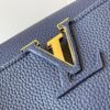 693089386e68136f4d9a8ad6 Upgraded M59209 Blue Capucines Medium Handbag