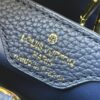 693089396e68136f4d9a8ada Upgraded M59209 Blue Capucines Medium Handbag