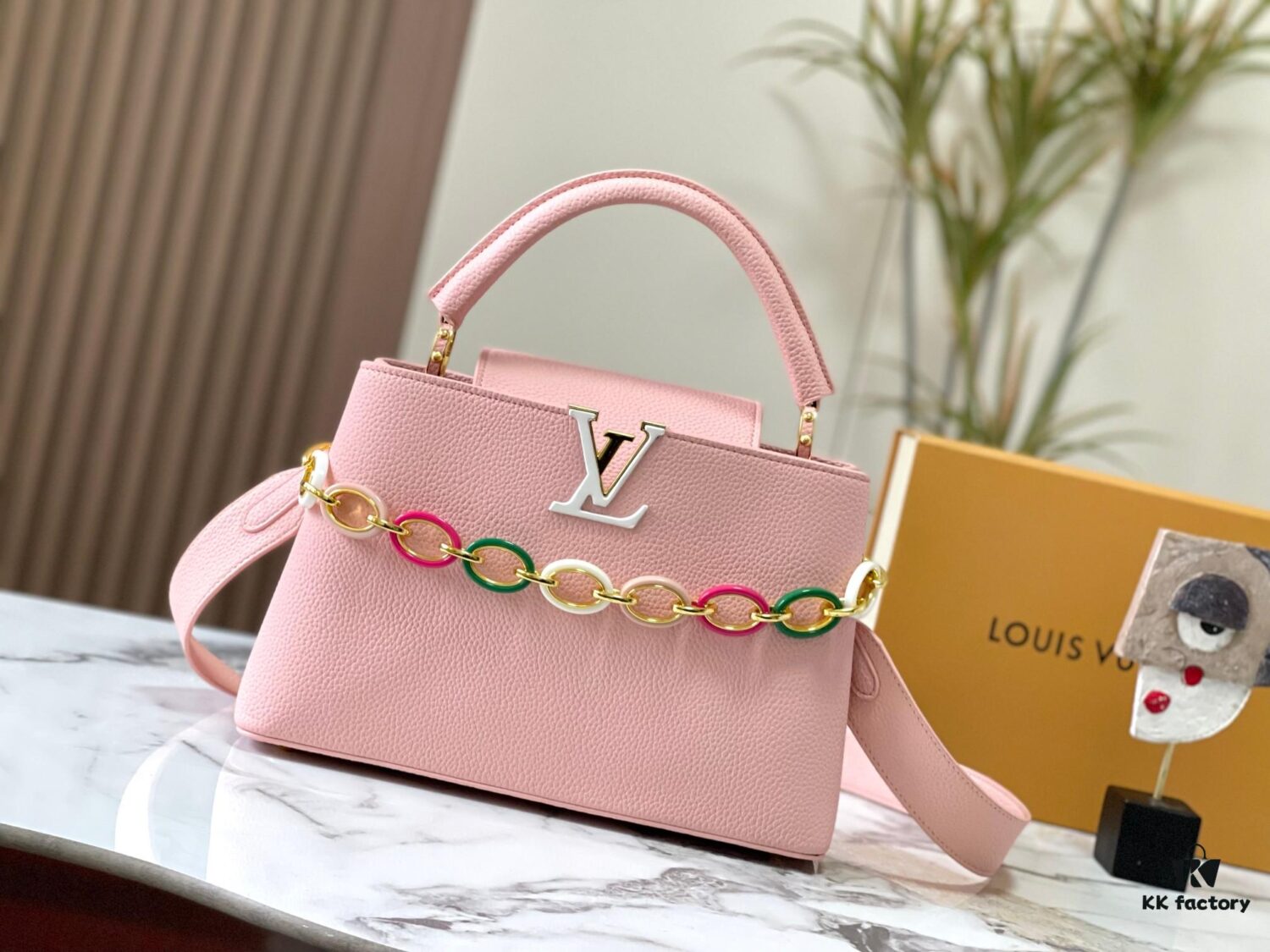 Upgraded M21652 Pink Gold-Tone Hardware