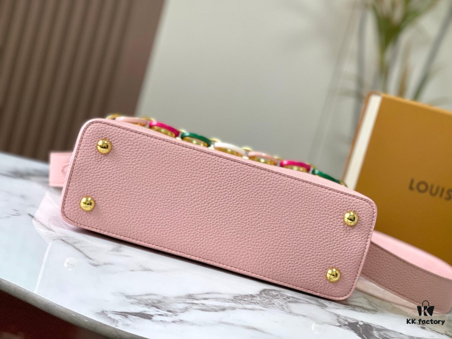 Upgraded M21652 Pink Gold-Tone Hardware