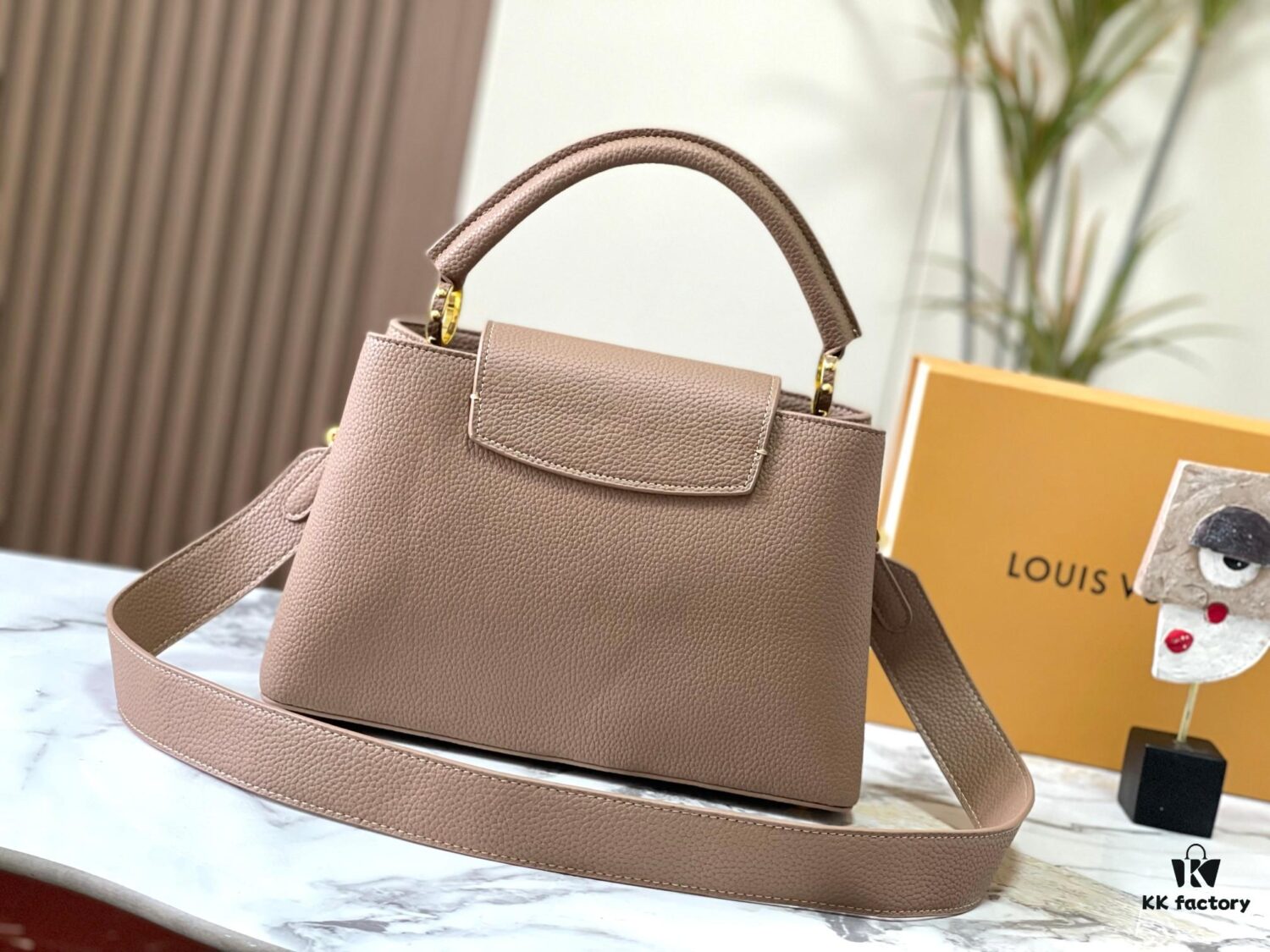 Upgraded M21652 Brown Gold-Tone Hardware