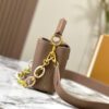 6930895b6e68136f4d9a8b0f Upgraded M21798 Brown Gold-Tone Mini Capucines Handbag