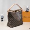 693089796e68136f4d9a8b40 Wholesale Price, New Spring-Summer Arrival: The Stylish and Elegant Calvi Tote in Damier Azur Canvas Combines Office Elegance with Beachside Leisure