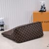 693089826e68136f4d9a8b52 Wholesale Price Summer New Arrival, Stylish and Elegant Damier Azur Canvas Calvi Tote Bag in Vibrant Pomegranate Red, Perfect for Office and Beach Getaways