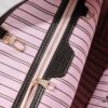 693089846e68136f4d9a8b56 Wholesale Price Summer New Arrival, Stylish and Elegant Damier Azur Canvas Calvi Tote Bag in Vibrant Pomegranate Red, Perfect for Office and Beach Getaways