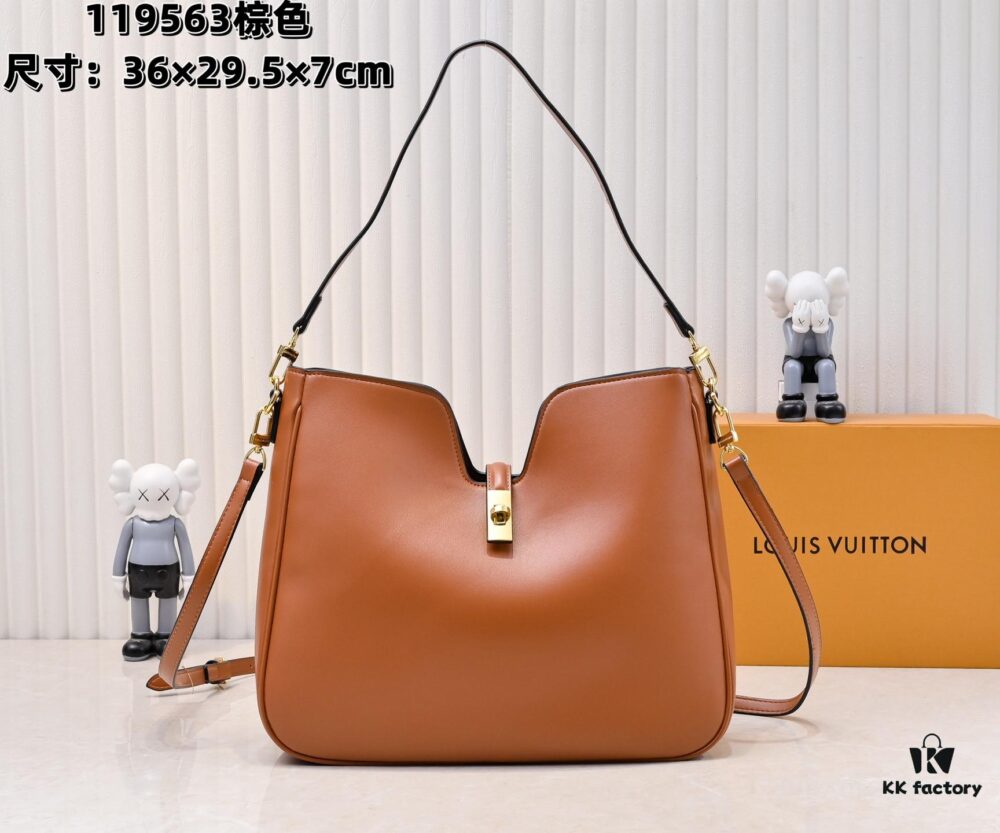Louis Vuitton New Arrival Minimalist Elegant Design Hobo Bag Soft Silhouette Casual Chic Handbag