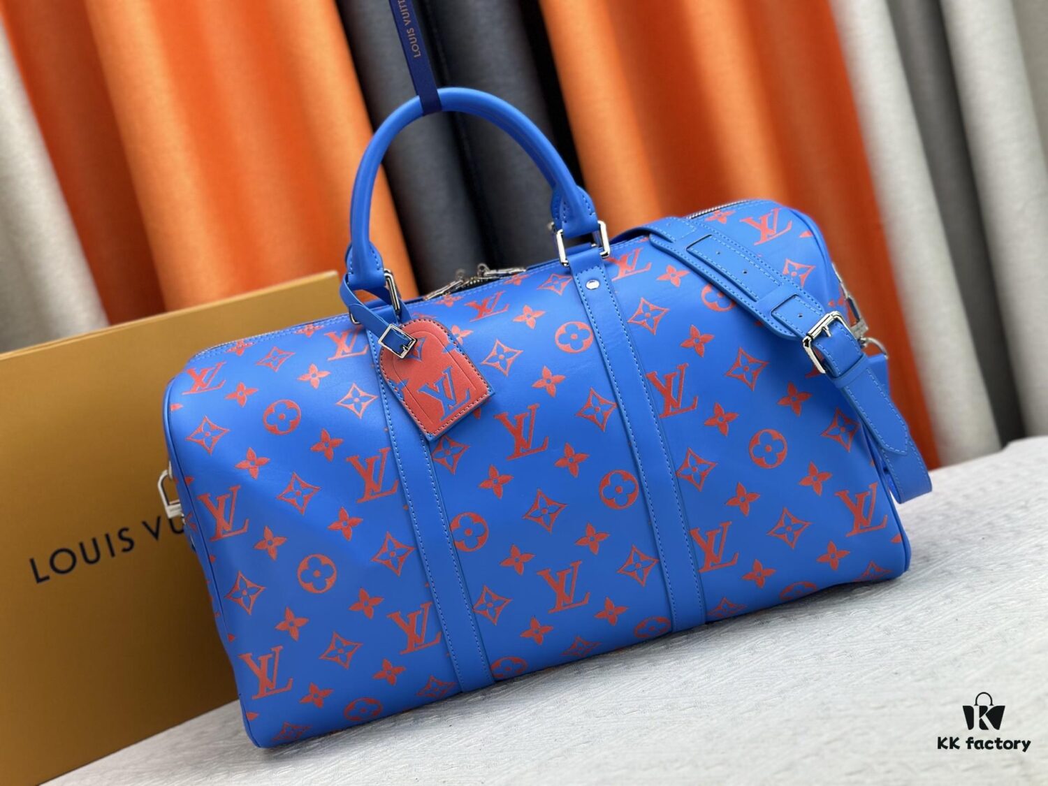 693089c96e68136f4d9a8bd5 M41418 New 'Louis Vuitton x Takashi Murakami' Collaboration Keepall Bandouliere 45 Travel Bag
