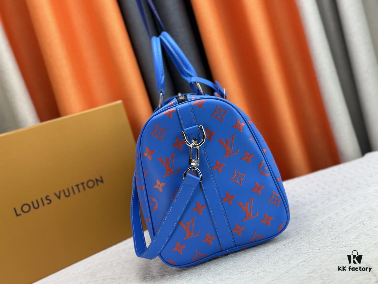 693089c96e68136f4d9a8bd6 M41418 New 'Louis Vuitton x Takashi Murakami' Collaboration Keepall Bandouliere 45 Travel Bag