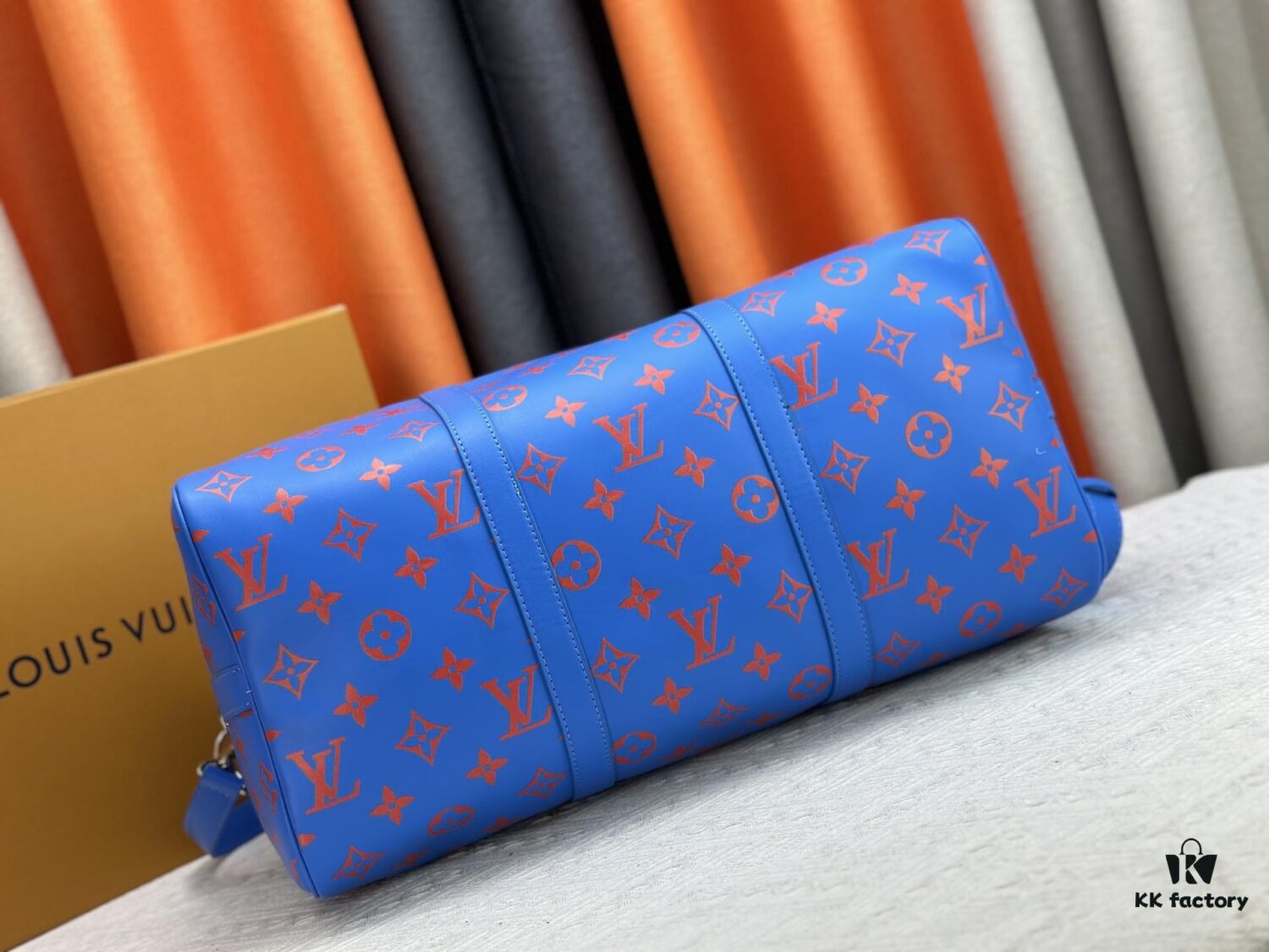 693089ca6e68136f4d9a8bda M41418 New 'Louis Vuitton x Takashi Murakami' Collaboration Keepall Bandouliere 45 Travel Bag