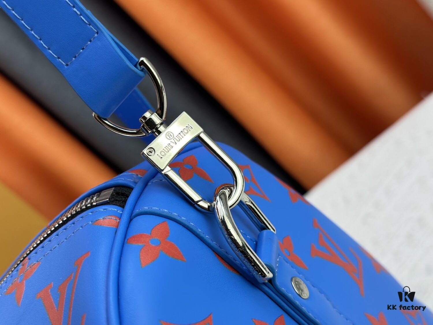 693089cd6e68136f4d9a8bdd M41418 New 'Louis Vuitton x Takashi Murakami' Collaboration Keepall Bandouliere 45 Travel Bag