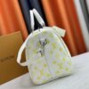 693089d06e68136f4d9a8be1 M41418 New Louis Vuitton x Takashi Murakami Collaboration Keepall Bandouliere 45 Monogram Print Travel Bag