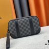 69308a056e68136f4d9a8c4b M82076 Latest Black Floral, Black Checkered, Embossed Checkered, Vintage Checkered, Brown Checkered, and Embossed Pochette Kasai Clutch