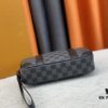 69308a066e68136f4d9a8c4d M82076 Latest Black Floral, Black Checkered, Embossed Checkered, Vintage Checkered, Brown Checkered, and Embossed Pochette Kasai Clutch
