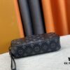 69308a0a6e68136f4d9a8c50 M82076 Latest Black Floral, Black Checkered, Embossed Checkered, Vintage Checkered, Brown Checkered, and Embossed Pochette Kasai Clutch